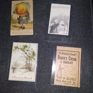 Antique Victorian Advertising / Trade Cards